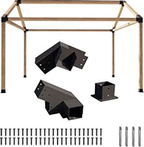 metal pavilion brackets|gazebo kits with metal roof.